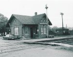 GTW Edwardsburg depot about 1970